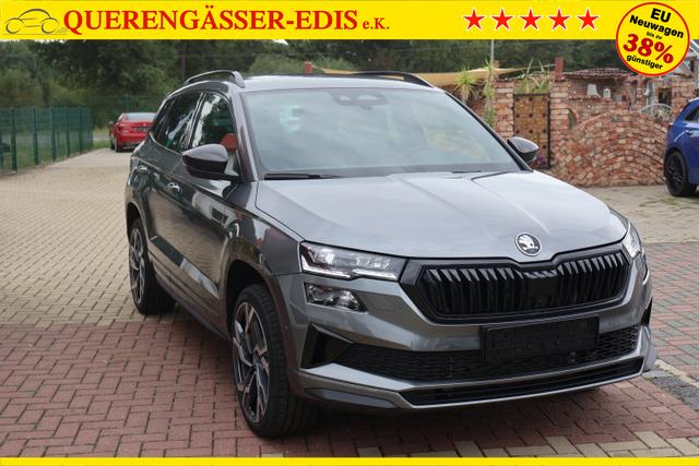 Skoda Karoq 1.5TSI DSG "Sportline" *Matrix*Navi*Kessy+el.HK*AHK*LKH*FSH*SHZ v+h* 