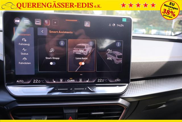 Cupra Leon Sportstourer 1.5 eTSI DSG *Kessy + el.HK*19"Alu*SHZ+LKH+FSH* 