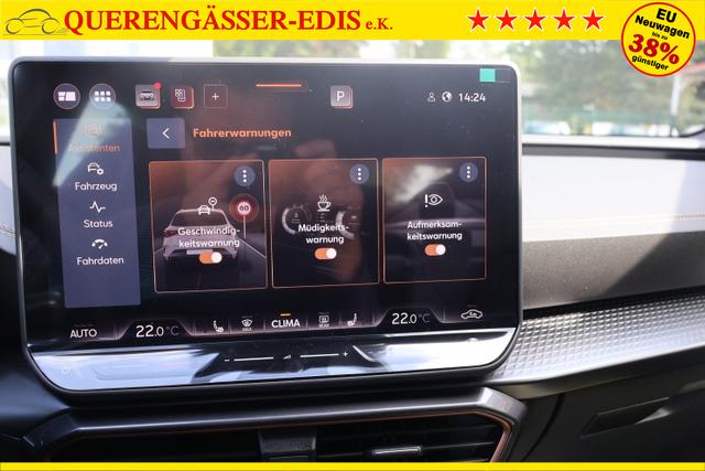 Cupra Leon Sportstourer 1.5 eTSI DSG *Kessy + el.HK*19"Alu*SHZ+LKH+FSH* 