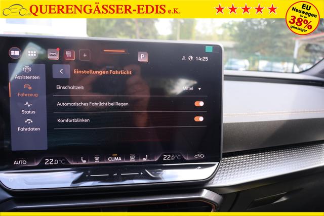 Cupra Leon Sportstourer 1.5 eTSI DSG *Kessy + el.HK*19"Alu*SHZ+LKH+FSH* 