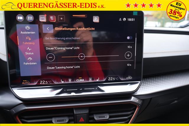 Cupra Leon Sportstourer 2.0TSI DSG 4Drive 150kw -33% UVP *Kessy+el. HK*ACC*SHZ+LKH+FSH*3 Z Klima* 