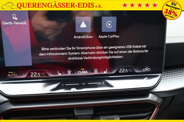 Cupra Leon Sportstourer 2.0TSI DSG 4Drive 150kw -33% UVP *Kessy+el. HK*ACC*SHZ+LKH+FSH*3 Z Klima* 