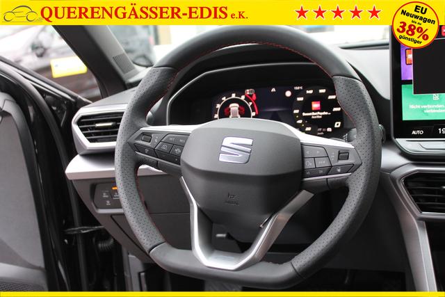 Seat Leon Sportstourer 1.5TSI DSG "FR" -35% *LED*Navi*3Z Klima*el. Heckk.*Kam+PLA*Kessy* 