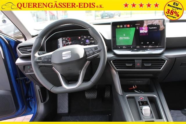 Seat Leon Sportstourer ST 1.5 eTSI DSG "Style" *AHK*PLA+Kam*SHZ*ACC* 