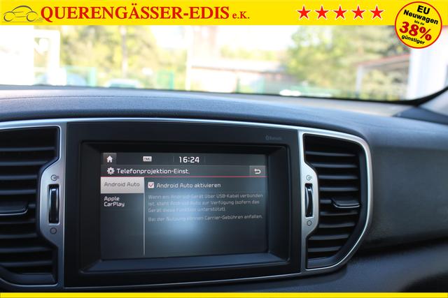 Kia Sportage 1.6 T-GDi *SHZ v+h*LKH*FLA*NAVI*Klima 2Z*DAB* 