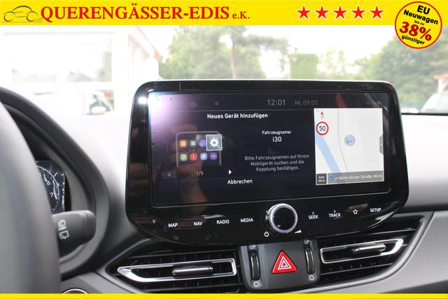 Hyundai i30 Kombi 1.5 T-GDi MHEV DCT "Style" *Navi*Kessy*SHZ+LKH*LED*2 Z Klima* 