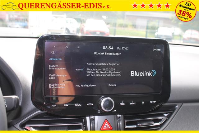 Hyundai i30 Kombi 1.5 T-GDi MHEV DCT "Style" *Navi*Kessy*SHZ+LKH*LED*2 Z Klima* 
