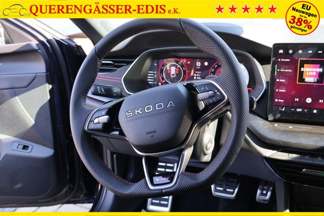 Skoda Octavia Combi 2.0TSI DSG "RS" Plum Blue *5J G*Matrix*Kessy*el. Heckkl.* 