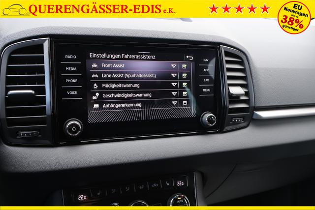 Skoda Karoq 1.5TSI DSG "130LET" *AHK*el. Heckkl.+Kessy*SHZ+LKH* 
