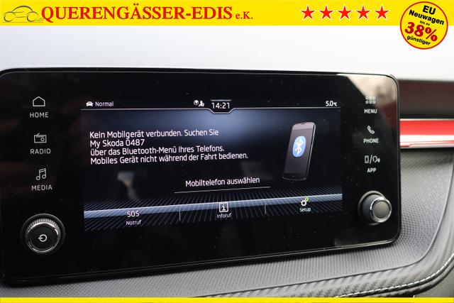 Skoda Fabia 1.0TSI 85kw "Monte Carlo" *5J. Gar*Kessy*SHZ+LKH*PDC v+h+Kam* 