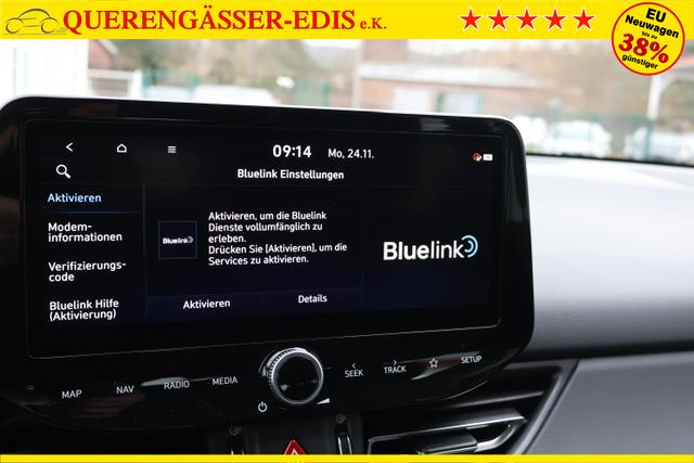 Hyundai i30 Kombi 1.5T-GDi 103kw "Family-CZ" *Navi*SHZ+LKH*KLima*Temp* 