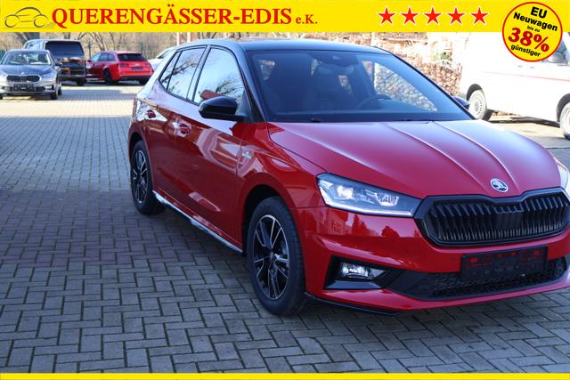 Skoda Fabia 1.0TSI 85kw "Monte Carlo" *5J. Gar*Kessy*SHZ+LKH*PDC v+h+Kam* 