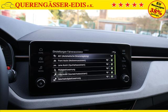Skoda Scala 1.5TSI DSG "130LET Premium" *Kessy*AHK*el. Heckklappe*SHZ+LKH*FSH* 
