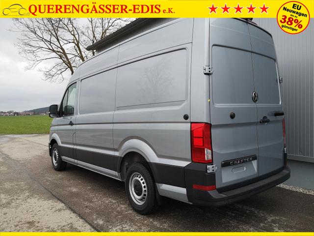 Volkswagen Crafter Kastenwagen Kasten 35 mittellang Hochdach FWD 2.0 TDI L3H3 AHK Kamera 270 Grad App PDC GRA 