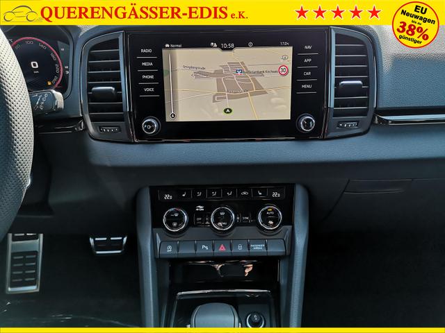 Skoda Karoq Sportline 2.0TSI DSG 4x4 ABT AHK Matrix Pano Sound Leder 19 Zoll 