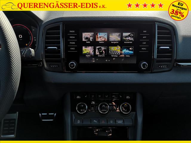 Skoda Karoq Sportline 2.0TSI DSG 4x4 ABT AHK Matrix Pano Sound Leder 19 Zoll 