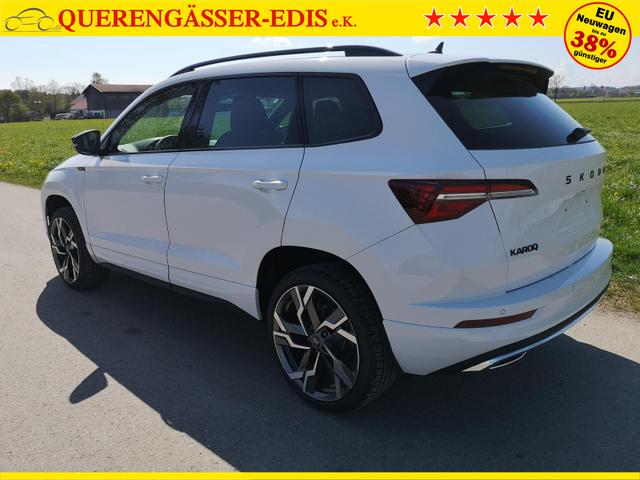 Skoda Karoq Sportline 2.0TDI DSG 4x4 AHK Matrix Leder 19 Zoll 