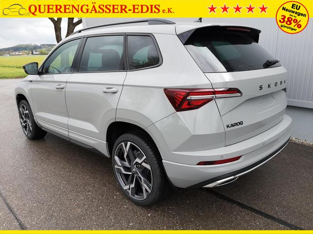 Skoda Karoq Sportline 2.0TSI DSG 4x4 ABT AHK Matrix Pano Sound Leder 19 Zoll 