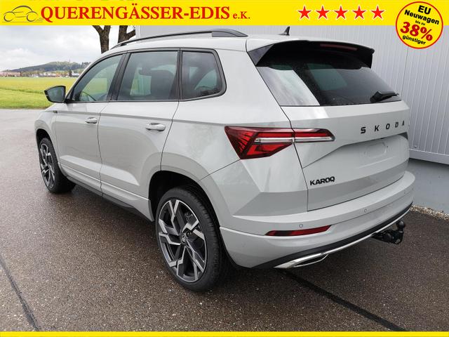 Skoda Karoq Sportline 2.0TSI DSG 4x4 ABT AHK Matrix Pano Sound Leder 19 Zoll 