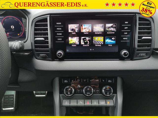 Skoda Karoq Sportline 1.5TSI DSG ABT AHK Matrix Leder 19 Zoll 