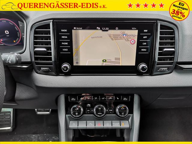 Skoda Karoq Sportline 1.5TSI DSG ABT AHK Matrix Leder 19 Zoll 