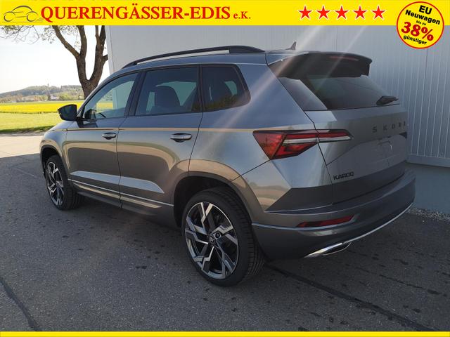 Skoda Karoq Sportline 1.5TSI DSG ABT AHK Matrix Leder 19 Zoll 