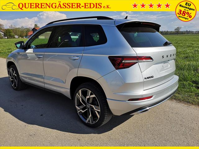 Skoda Karoq Sportline 2.0TDI DSG AHK Matrix Pano Sound Leder 19 Zoll 