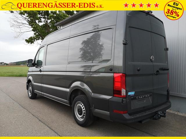 Volkswagen Crafter Kastenwagen Kasten 35 mittellang Hochdach FWD 2.0 TDI L3H3 DSG AHK Kamera 270 Grad App PDC GRA 