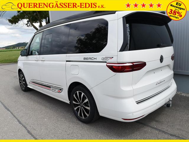 Volkswagen T7 California Beach 2.0TDI DSG Sport Edition 8 Fach GV5 Lite+ 