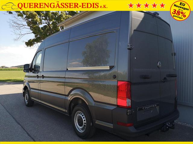 Volkswagen Crafter Kastenwagen Kasten 35 mittellang Hochdach FWD 2.0 TDI L3H3 DSG 2 Schiebetüren AHK Kamera 270 Grad App PDC GRA 