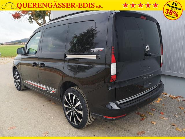 Volkswagen Caddy Basis 1.5TSI Sport Edition ACC Kam GV5 App AHK Reling 