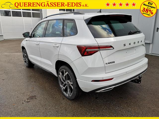 Skoda Karoq Sportline 2.0TDI DSG 4x4 AHK Matrix Leder 19 Zoll 