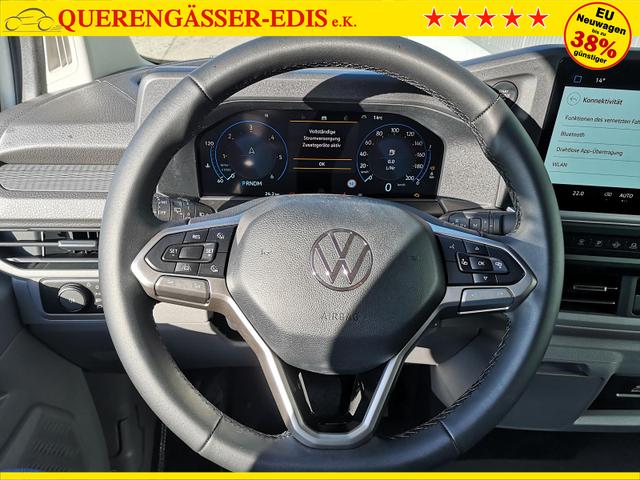 Volkswagen T7 Kastenwagen 2.0 TDI 110 kW KR Transporter DSG 9 Sitzer Kamera AHK GV5 