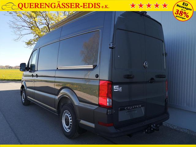 Volkswagen Crafter Kastenwagen Kasten 35 mittellang Hochdach FWD 2.0 TDI L3H3 LED 2 Schiebet&uuml;ren AHK Kamera 270 Grad App PDC GRA 