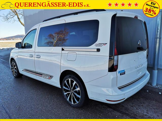 Volkswagen Caddy Maxi Basis 1.5TSI Sport Edition ACC Kam GV5 App AHK Reling 