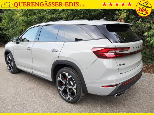 Skoda Kodiaq 2.0 TSI 195 kW 4x4 RS DSG ABT Standh. Leder 360 AHK 7 Sitzer Pano Head GV5 