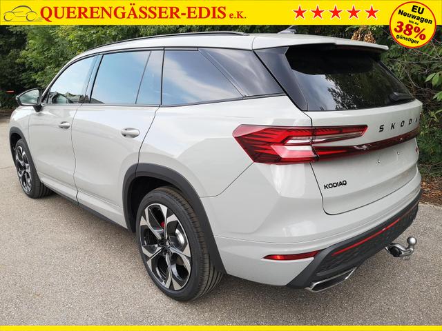 Skoda Kodiaq 2.0 TSI 195 kW 4x4 RS DSG ABT Standh. Leder 360 AHK 7 Sitzer Pano Head GV5 