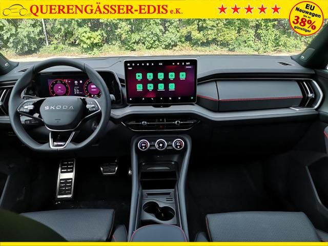 Skoda Kodiaq 2.0 TSI 195 kW 4x4 RS DSG ABT Standh. Leder 360 AHK 7 Sitzer Pano Head GV5 
