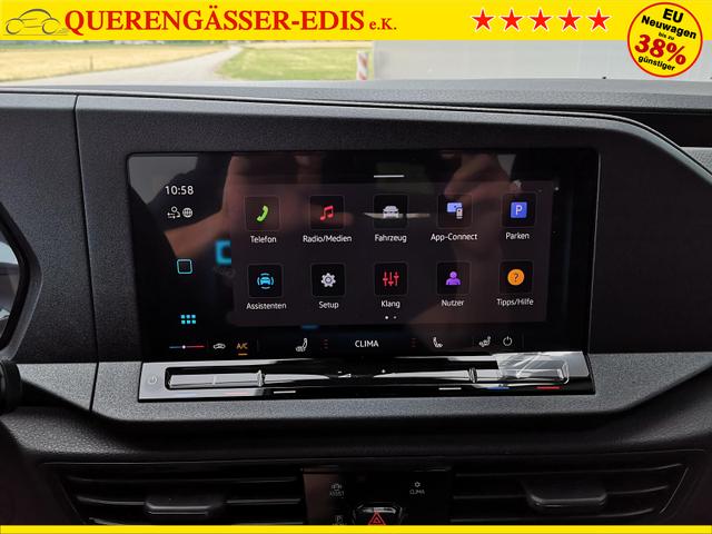 Volkswagen Caddy Basis 1.5TSI Sport Edition ACC Kam GV5 App AHK Reling 