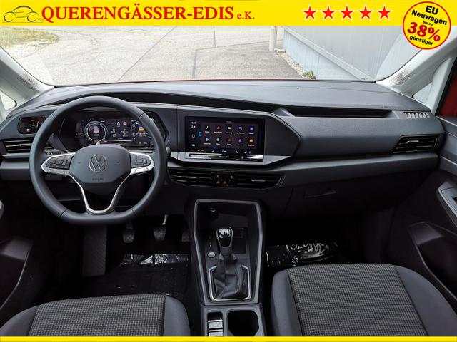 Volkswagen Caddy Basis 1.5TSI Sport Edition ACC Kam GV5 App AHK Reling 
