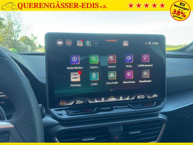 Cupra Formentor VZ 1.5 TSI e-Hybrid 200 kW 1.5TSI eHybrid 360 AHK Sound Pano 
