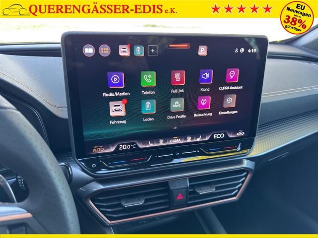 Cupra Formentor 1.5 TSI e-Hybrid 150 kW eHybrid Schalensitze Drive XL 19 Zoll 