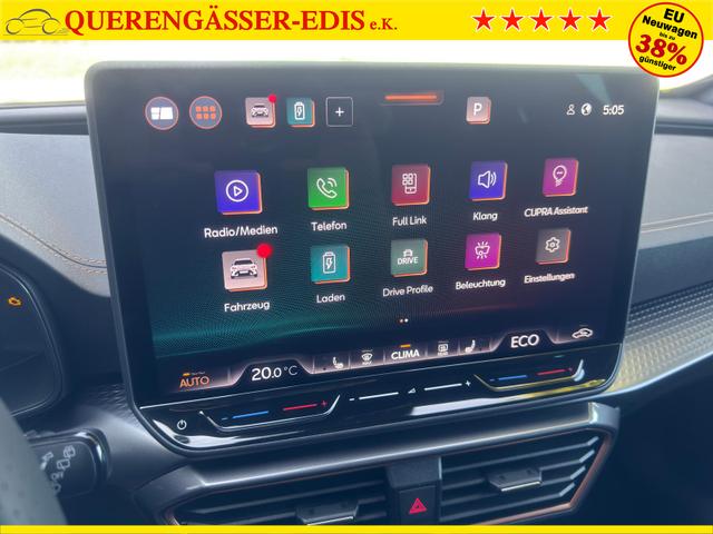 Cupra Formentor 1.5 TSI e-Hybrid 150 kW eHybrid Schalensitze Drive XL 19 Zoll 