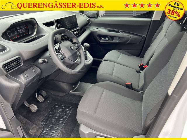 Peugeot Partner M 3-Sitzer RFK+Klima+LED 1.5 BlueHDI 100 