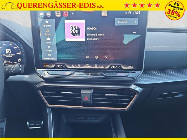Cupra Formentor 1.5 eTSI 110 kW DSG ACC LightAssist KeylessGo 