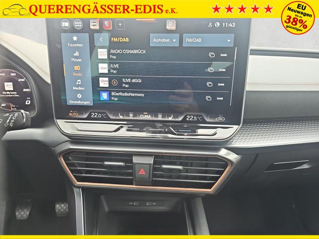 Cupra Leon Sportstourer 1.5 TSI 110 kW ACC AHK Kamera Keyless 