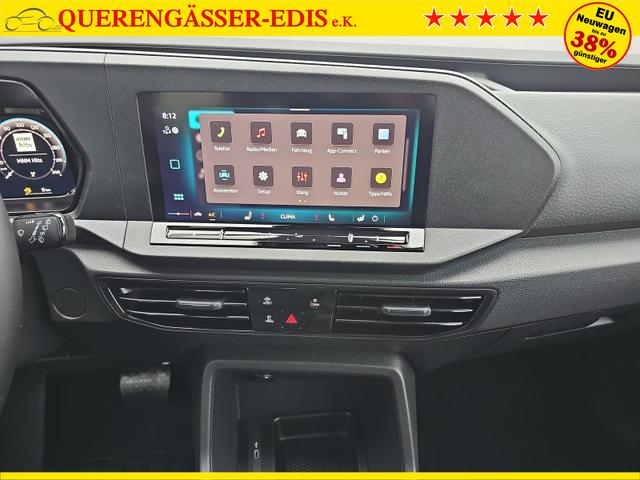 Volkswagen Caddy Basis 1.5 TSI DSG ACC AHK Assistenzpaket Kamera 
