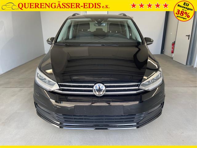 Volkswagen / Touran / Schwarz / / / 7Si+IQ.Light+AHK+Kessy+Cam