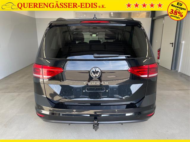 Volkswagen / Touran / Schwarz / / / 7Si+IQ.Light+AHK+Kessy+Cam