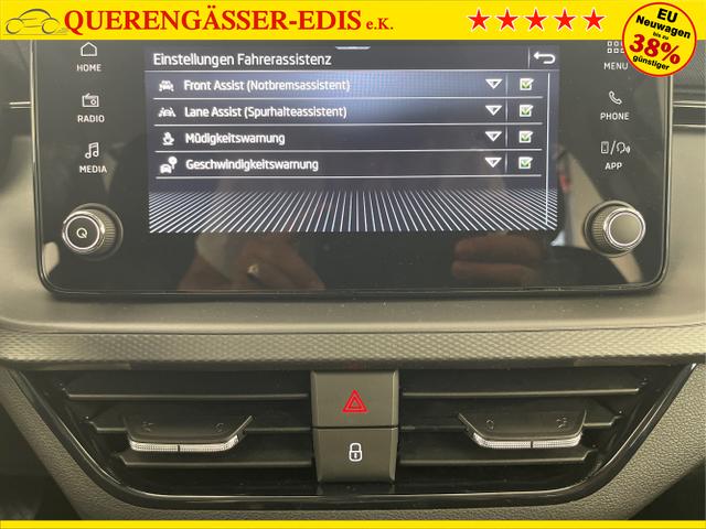 Skoda / KAMIQ / Blau / / / 95PS Sitzheizung+App-Connect